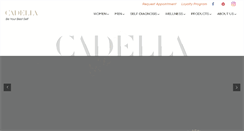 Desktop Screenshot of cadellamedspa.com